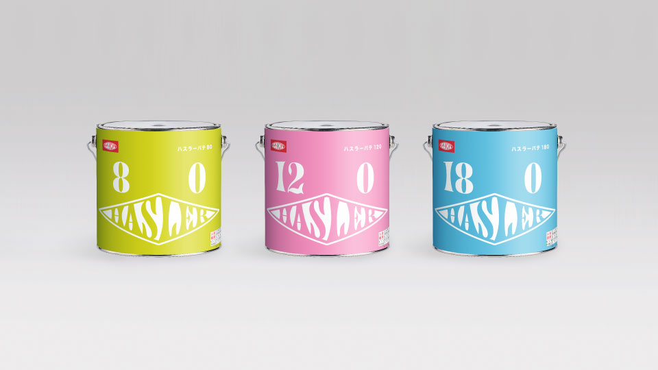 イサム塗料 缶デザイン